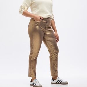 Gap Vintage Slim High-rise Gold Jeans